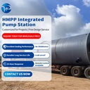 Factory Direct Integrated Pumping Station for Flood Control, Wastewater Collection & Water Diversion & Free Engineering Design