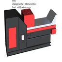 XRT Intelligent Mineral Ore Atomic Density Extracting Dry Separator, Magnesium, Aluminum, Stainless X Ray Recovery AI Robot
