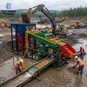 Mineral Separation Vibrating Screen, Durable Vibrating Screen Mesh, Custom Stone Gravel Grading Equipment for Africa Mines