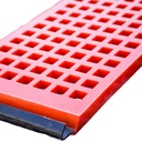Silver Materials Separator Steel Processing Hydraulic Treatment Diamond Sieving Washing Red Star Linear POLYURETHANE TENSION