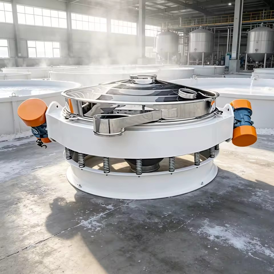 Multipurpose Direct Discharge Vibrating Screen Versatile Powder Granule Sifter Custom Mesh Size Particle Grade Separator Machine