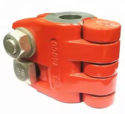 API 11B Polished Rod Clamp for Oilfield Pumping Unit with One Bolt Two Bolts or Three Bolts