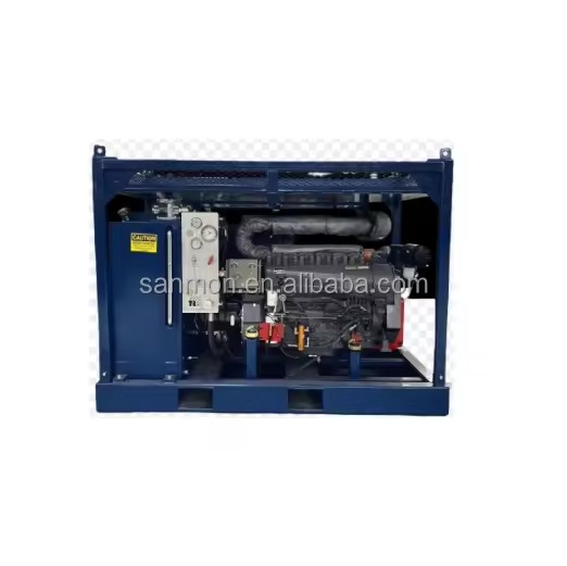 Automatic Hydraulic Power Unit with API Certification Vertical Structure Bearing Components for Oilfield Pumping Stations