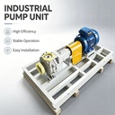 Small Skid Mounted Magnetic Oil Pump Unit Automatic Control Fine Chemical Pilot Production Line