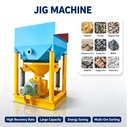 JT Series Jig Machine for Slag & Heavy Mineral Separation, Alluvial Gold Washing Jig Concentrator 1 to 25t/h Capacity