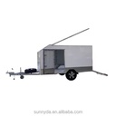 Customized 7x16 Enclosed Trailer and 4x6 Enclosed Trailer Small Enclosed Utility Trailer for Sale