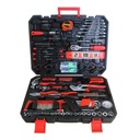 238Pcs Hand Tool Set with Adjustable Wrench in Black Toolbox Comprehensive Kit for Home Repair and Maintenance Model D0100H7W0HT