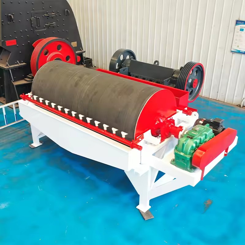 KLZ CTB Series Wet Permanent Magnetic Separator 36-129t/h for Mining Metal Ore Beneficiation High Efficiency Easy Maintenance