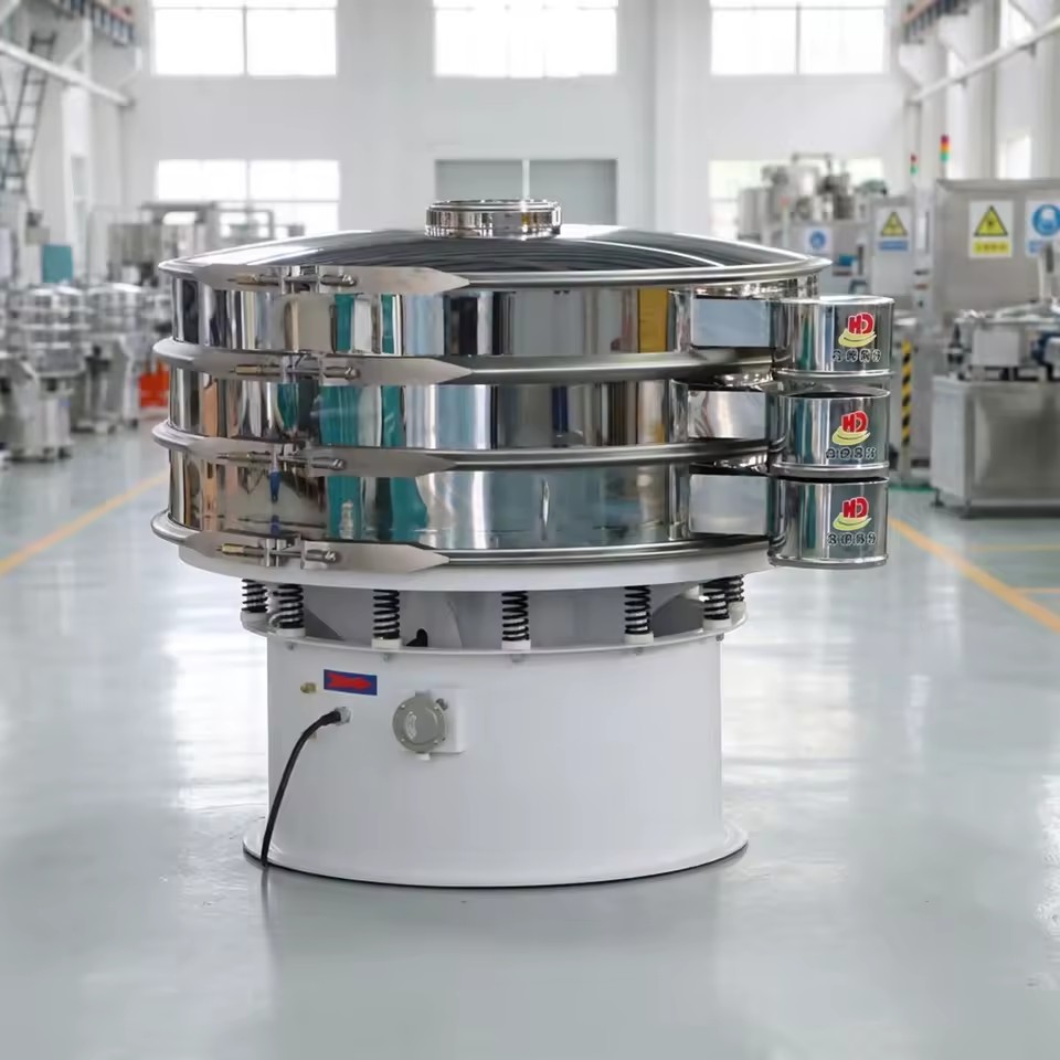 Stainless Steel Vibrating Screen | Fine Powder Separator Machine