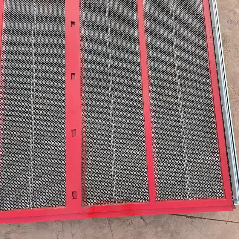 High Elastic Self Cleaning Anti Clog Screen Mesh PU Bands for Muddy Sticky Ore Material Vibrating Separator
