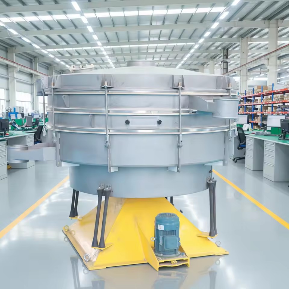 Stainless Steel High Efficiency Engine Powered Multi-layer Rotary Vibratory Separator with 20~400 Mesh and 380V