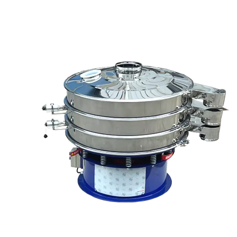 Vibrating Sieve Water Outlet Wet Mineral Material Sieving