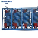 For High Recovery FRP Spiral Gravity Separator CE Certified Low Consumption 220V 1 Year Warranty Mineral Separator Lithium