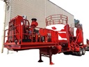 Customized Diesel Engine Driven Semi-trailer Cement Mixing and Pumping Truck for Oil Gas Well Oilfield Cementing Trailer Truck