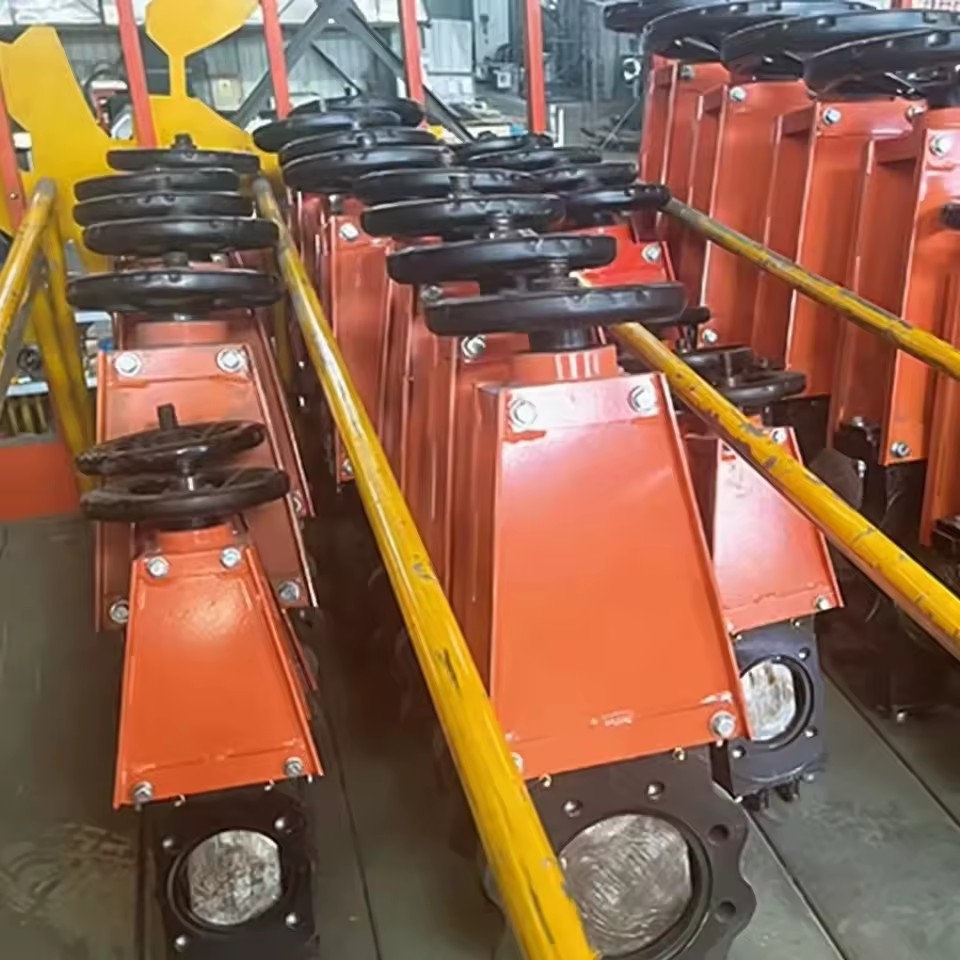 SPZFm-10 High Quality Stainless Steel Sluice Gate Valve Cyclone Separator for Mine Use Factory OEM 1 Year Warranty