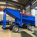 Practical Gold Mineral Separator Crusher for Mining with Engine Motor Gear Bearing As Core Components