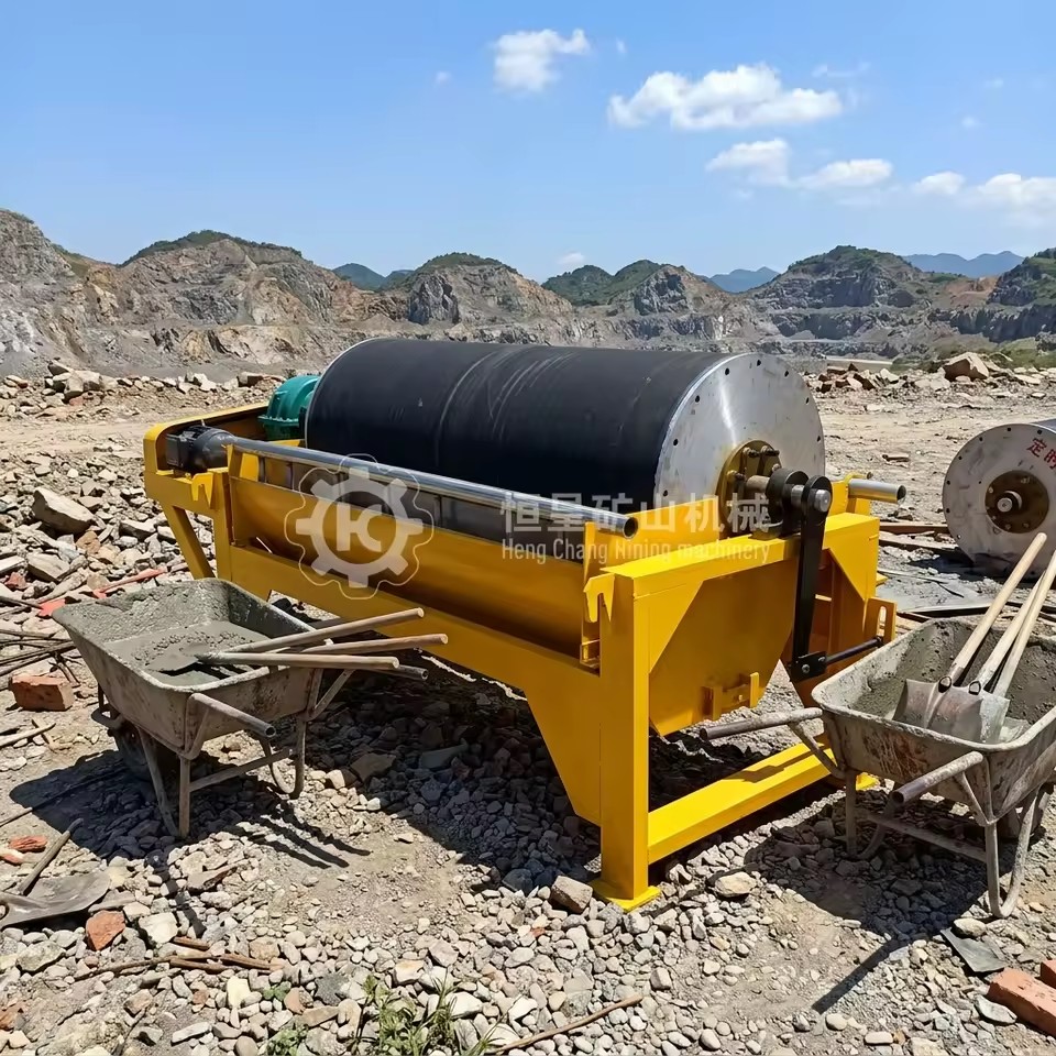 Iron Ore Magnetic Separator 10TPH for Africa Mineral Magnetic Separation Equipment