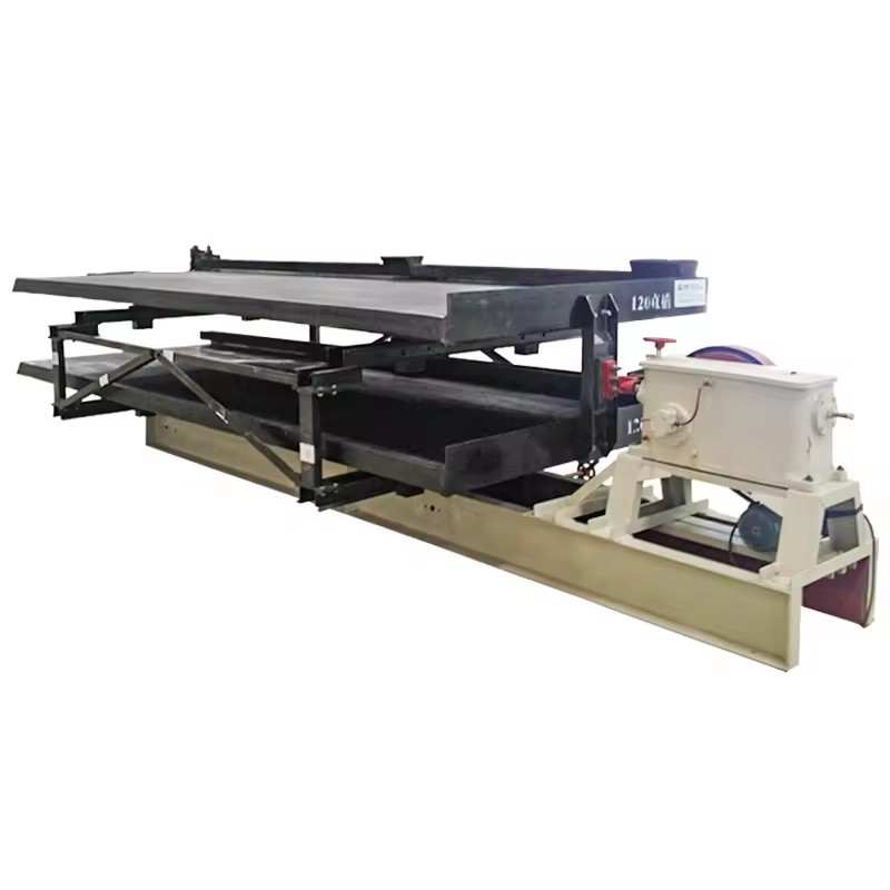 6S Gravity Separation Mineral Shaking Table Recycling Machine for Sale/mineral Separator