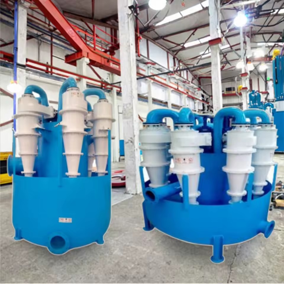 Gear Component Gravity Separator for Ore Industrial Gold Washer Cyclone Mineral Separator Sand Desander Mining Hydrocyclone