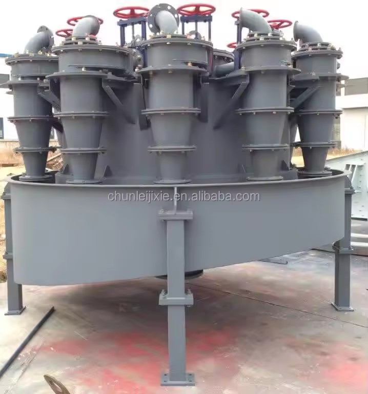 High Quality Hydrocyclone Separator for Gold Mine Large Capacity Sand Gold Mineral Washing Machine Gear Bearing Core Components