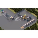 ZK Mineral Separator Gold Leaching Cip Process Complete Equipment for Sale Can Be Customized
