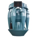 Industrial Powder Separator for Cement and Mining Industries with Adjustable Air Velocity and Particle Size Classification