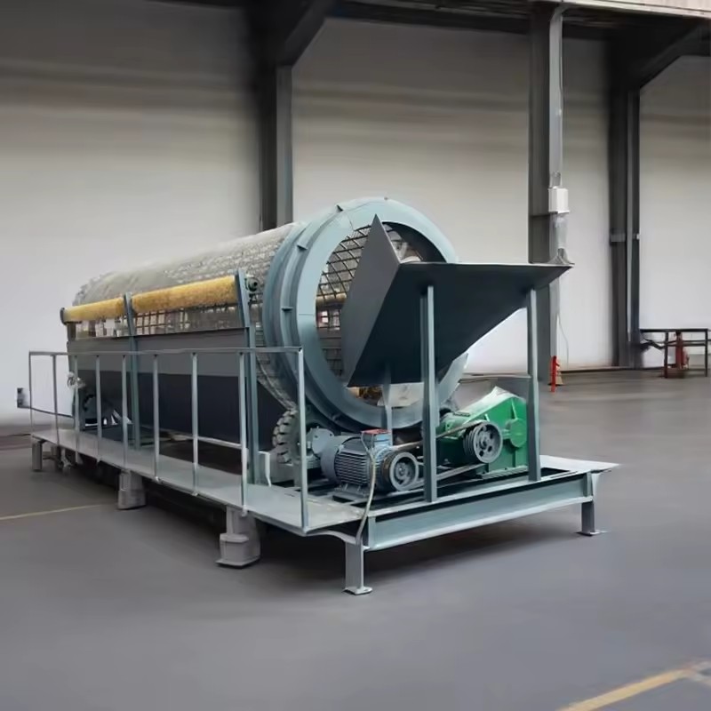 High-Performance Mini Trommel Sand Screen Gold Mining