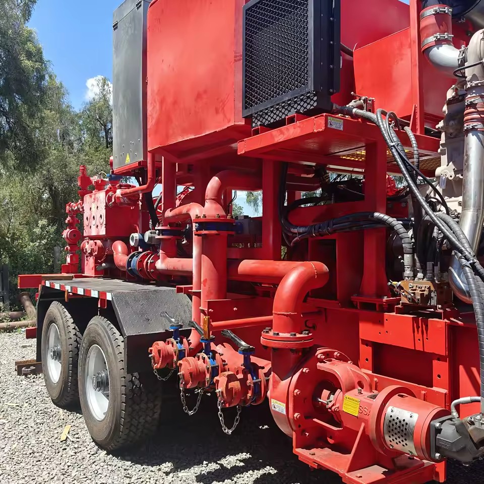 FRSTEC Brand Oilfield Tracer Injection Pump Oil Gas Cementing Unit