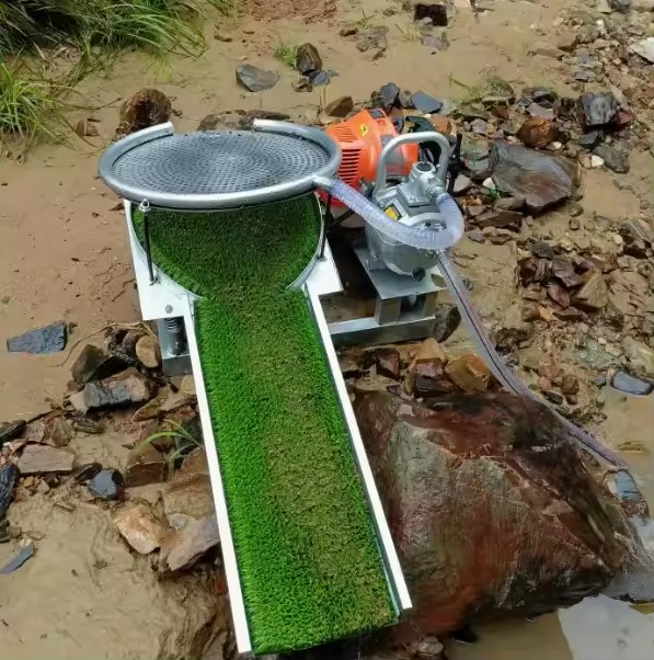 Mining Equipment Carpet Sluice Box for Gold Concentrator