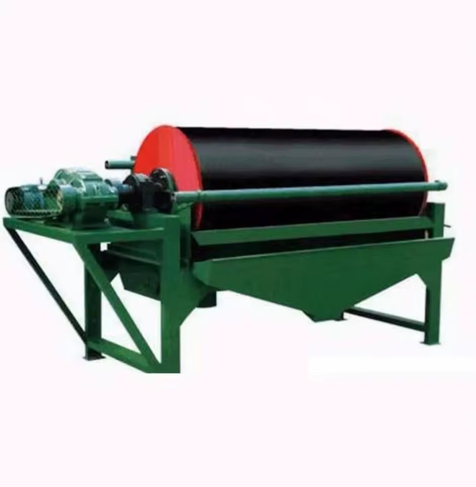Small Magnetic Separator for Gold Mine Quartz Heavy Mineral Processing Equipment with Engine Pump Motor Bearing Core Components