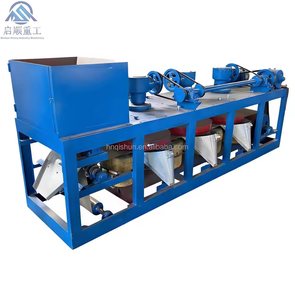 Factory Price High Intensity 20000 Gauss Three Disc Magnetic Separator for Dry Coltan Tin Wolframite Ore Mining Separating