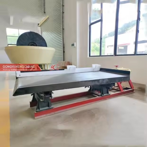 High Quality Separator Equipment Chrome Mining Zircon Tin Copper Gold Mineral Shaker Wilfley Wet Shaking Table Gold Separation