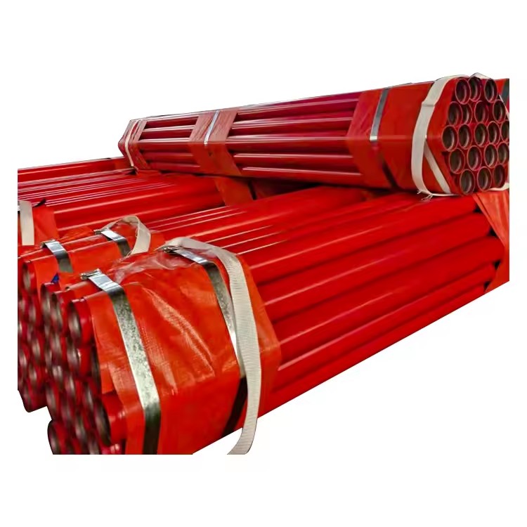 FM Certificate Fire Fighting Pipe ERW Carbon Steel Pipe with Grooved End for Preventing Fire