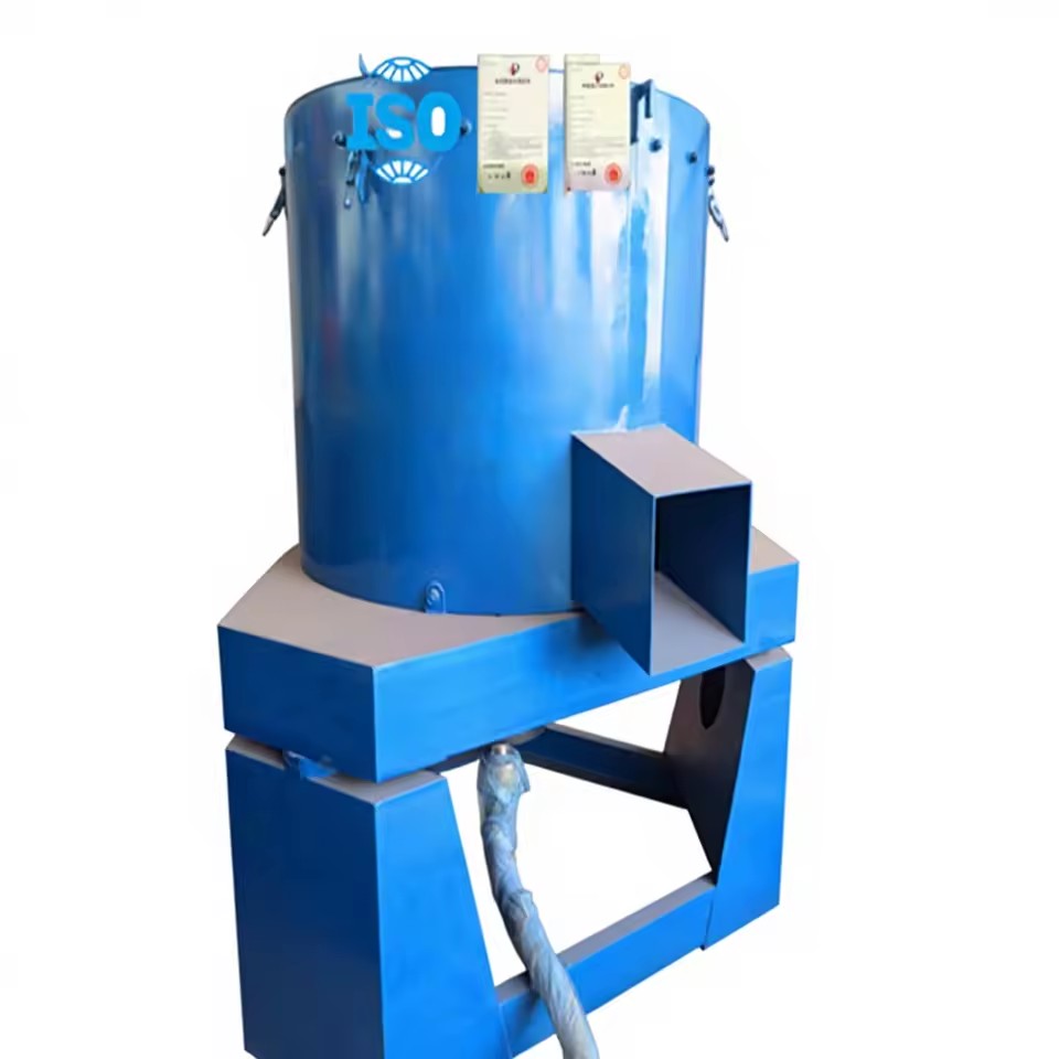 Gravity-driven Mineral Separator with Motor