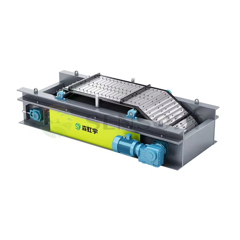Powerful Magnetic Separator with Self-Cleaning Feature Deep Magnetic Field to Reclaim Ferrous Metals From Bulk Materials