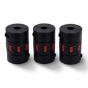 Black Plum Coupling Cushion High Torque Flexible Red Polyurethane Spider For Gas Turbine Oilfield Equipment Middle East