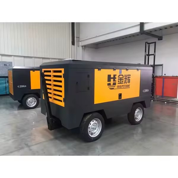 Portable Screw Air Compressor for Oilfield and Pipeline Construction