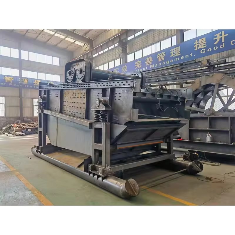 Custom Built Gold Dust Vibrating Separator for Alluvial Mineral Projects with Cleaning Processing System Site Engineering