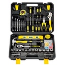 Professional Complete Tools Kit Set Boxes Hand Tool 108 PCS Home Metal Carpentry Car Repairs Maintenance Work Toolbox-001
