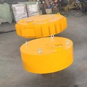 Automatic Round Shape Suspended Dry Type Electromagnetic Magnetic Separator Mineral Hanging Conveyor Belts for Iron Removal