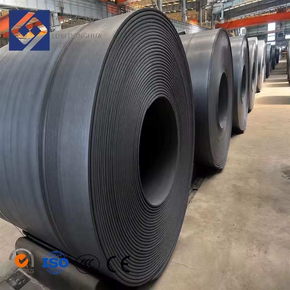 Factory HRC S235JR S355JR SAE1006 Q235 Q345 Q235B SS400 ASTM A36 ST37 Hot Rolled Carbon Steel Coil