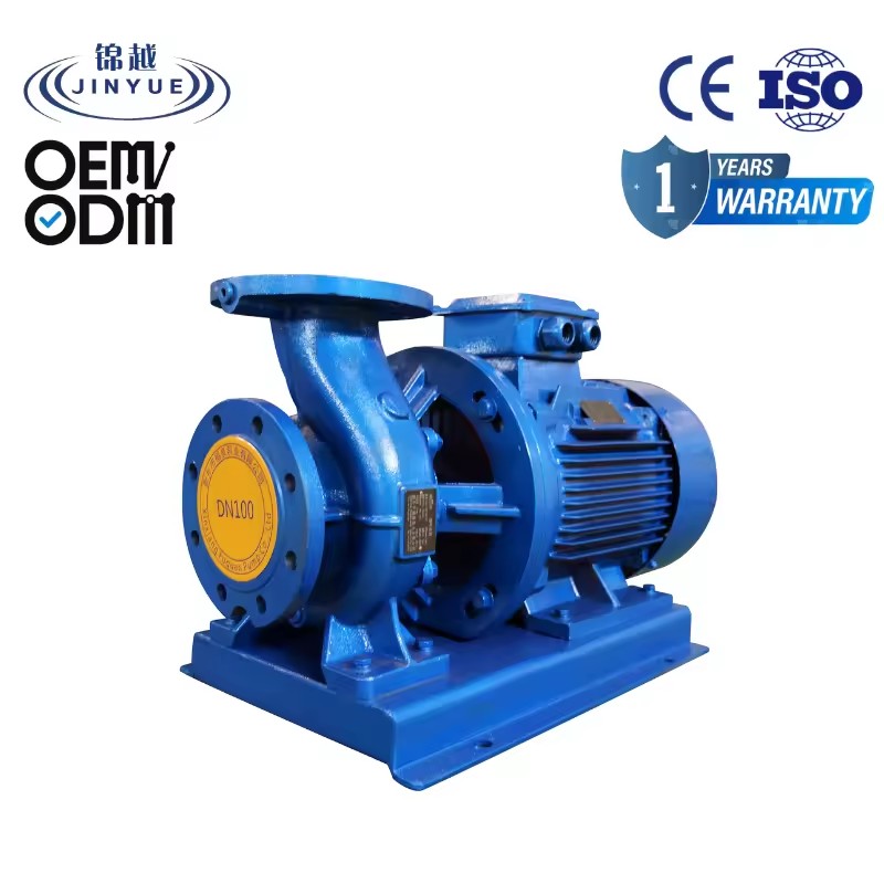 Integrated Direct Drive Layout ISW Horizontal Pipeline Pump Consistent Outlet Pressure Villa Tap Water Pressurization Equipment