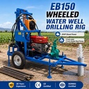 150m Drill Rig Water Well Drill Rig Machine 150m Water Well Borehole Drilling Machine