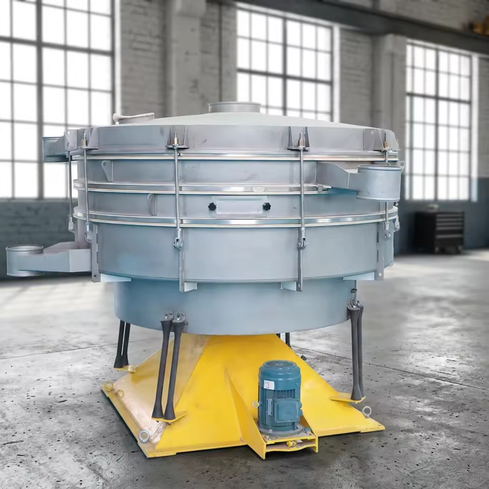 High Precision Circular Gyratory Screener with High-Capacity Screening for Fine Powder Separation
