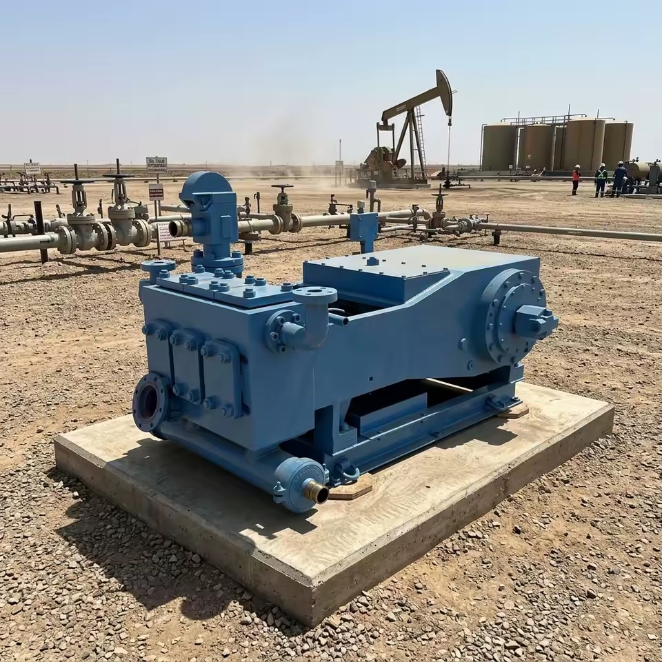 3DP1200S Triplex Mud Pump HDD Manufacturer High Pressure Drilling Single Pump Oilfield Piston Pump Diesel/Electric Driven 6Mpa