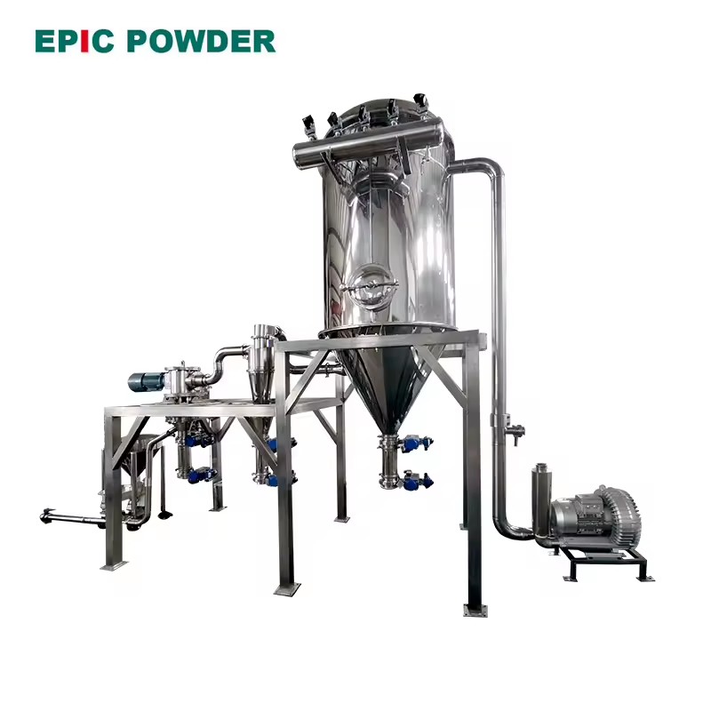 High Safety Automatic Laboratory Air Classifier Mineral Separator Machine with High Capacity