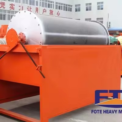 Concentrate Drum Magnetic Separator Mining Machine Magnetic Separator High Quality Magnetic Mineral Processing Equipment