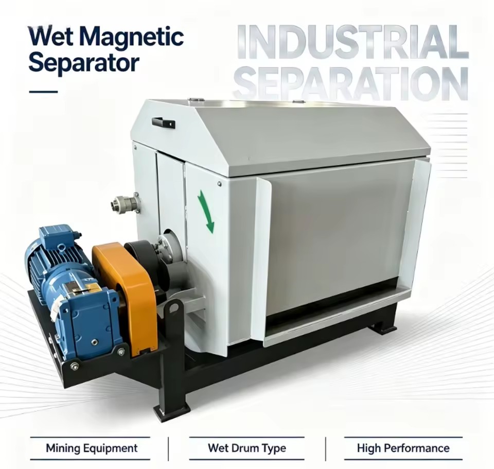 Advanced Magnetic Separation Machine for Efficient Recycling of Minerals, Slag, and Metals