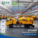 Xianglong Sewage Suction Truck VT1800 10m3 Honey Sucker Fecal Tanker Management Vehicle Euro 5 Disposal Pumper Unit Sinotruk