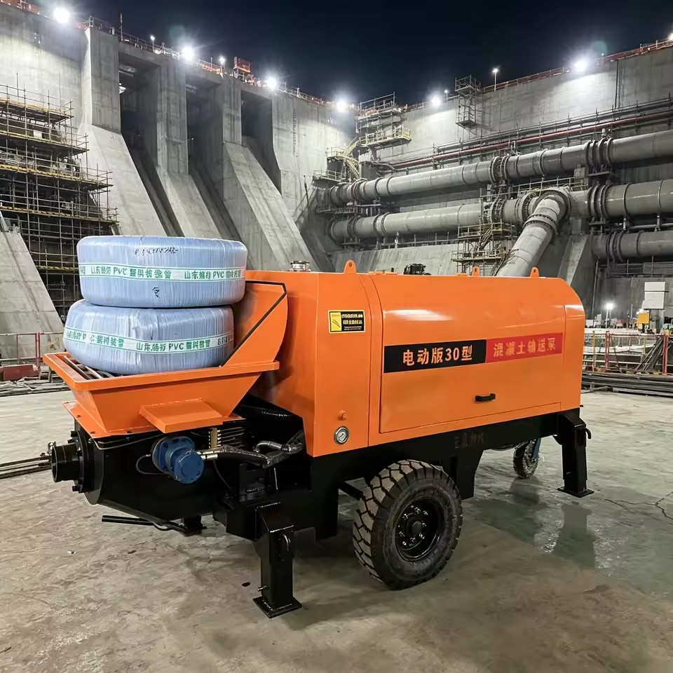 Fuel-Efficient Diesel Concrete Pumping Unit for Large Scale Hydropower, Tunnel and High-Rise Building Construction Works